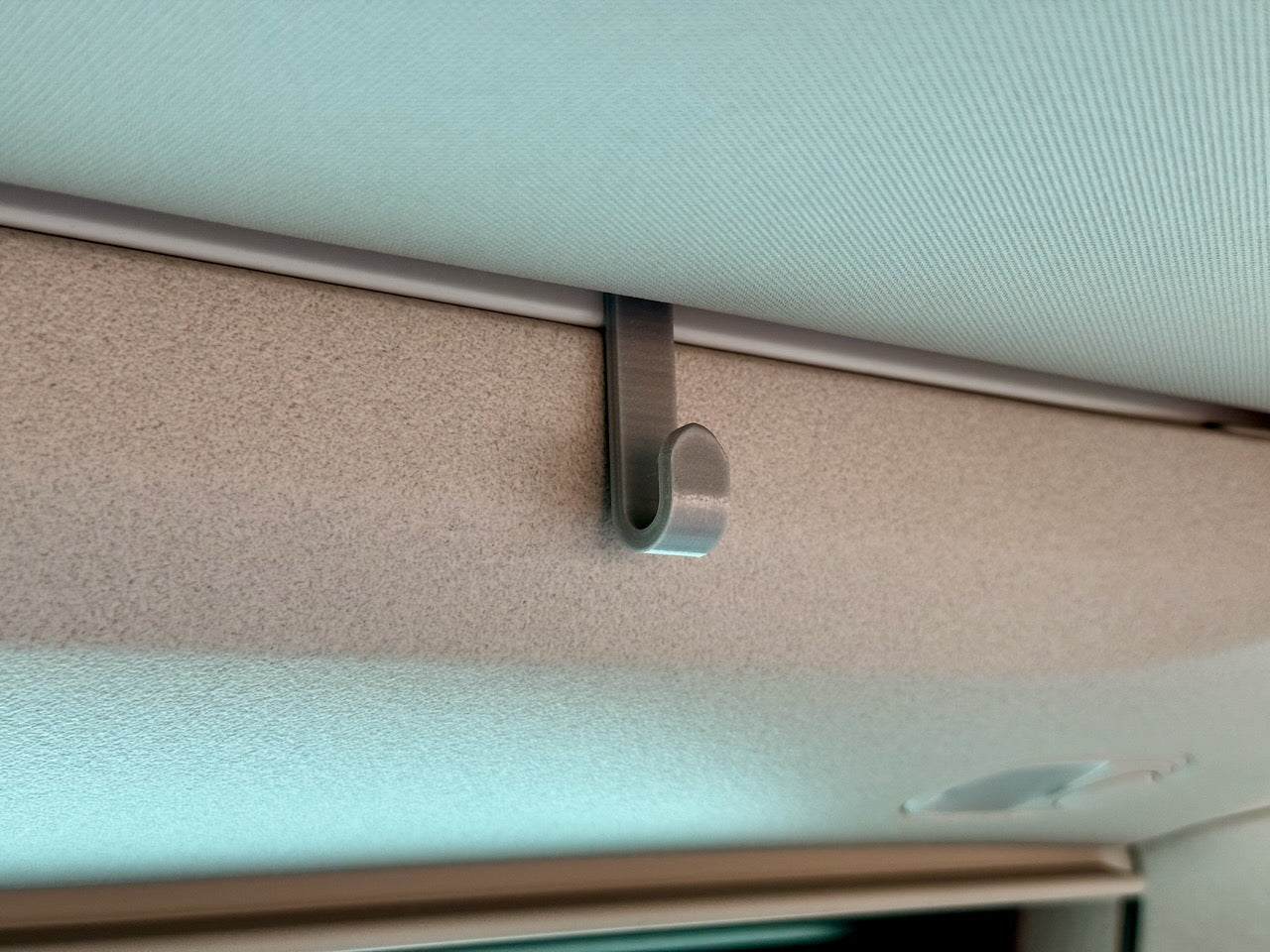 Detailansicht des Hakenprofils für VW California