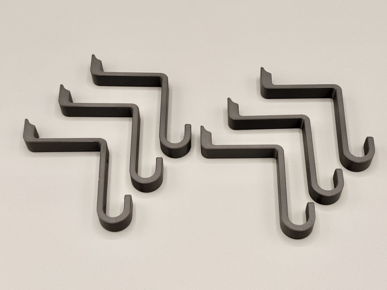 Haken-Set für VW California T5 / T6 / T6.1 mit Original-Aufstelldach – 6 Stück