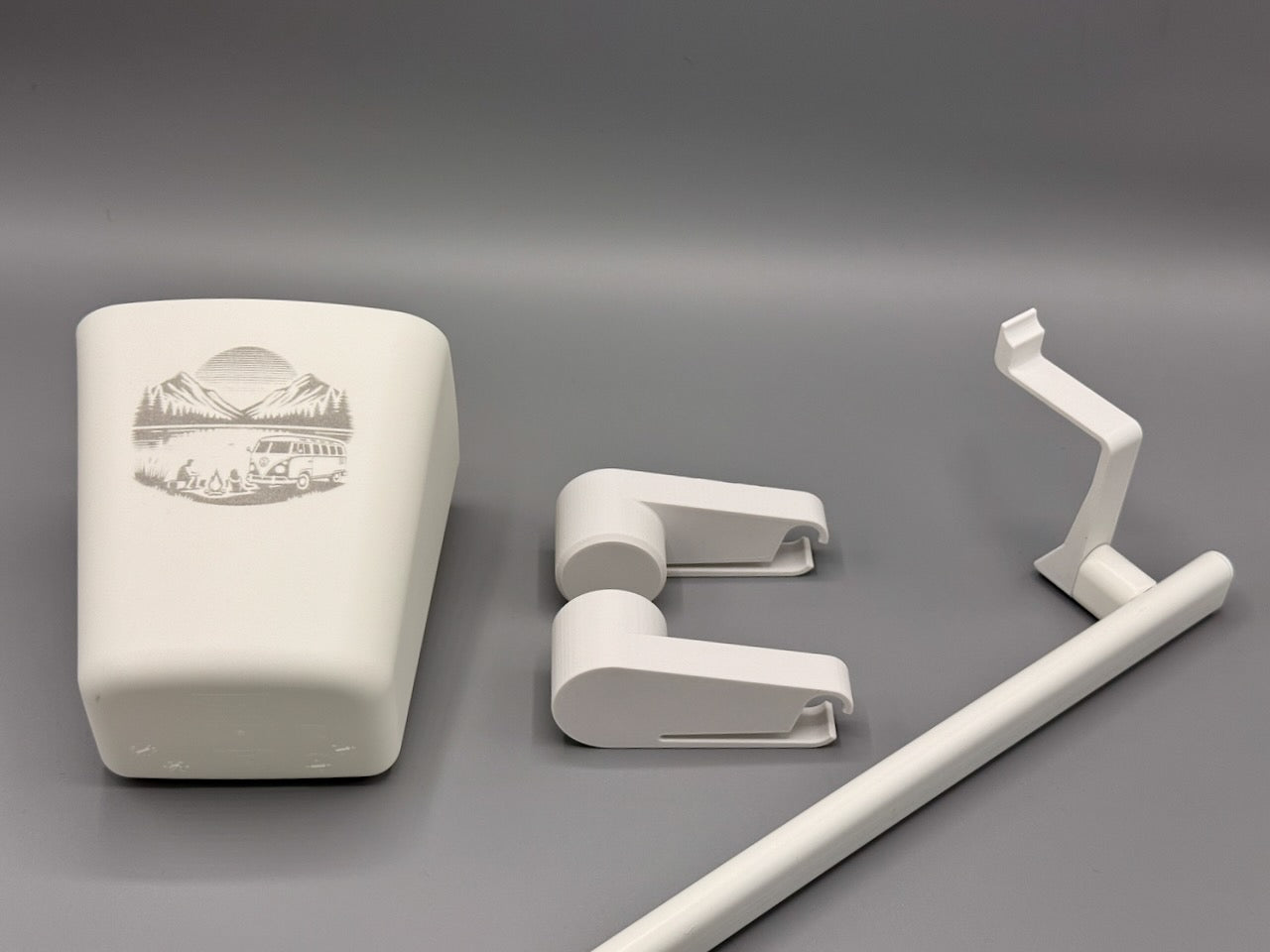 Caligustl SUNNERSTA-Halter-Set für das Original VW California Aufstelldach– Perfekte Ordnung auf kleinstem Raum!